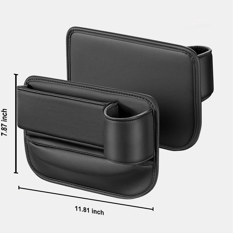 Seat gap filler dimensions, 11.81 inches wide by 7.87 inches tall